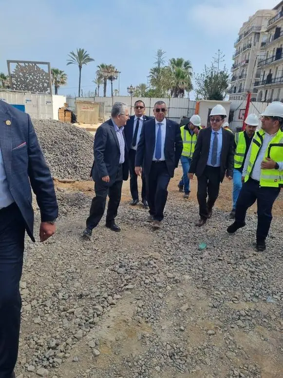 زيارة عمل وتفقد لوزير الأشغال العمومية والمنشآت القاعدية لمشروع تمديد الخط 1 لمترو الجزائر من ساحة الشهداء نحو باب الوادي